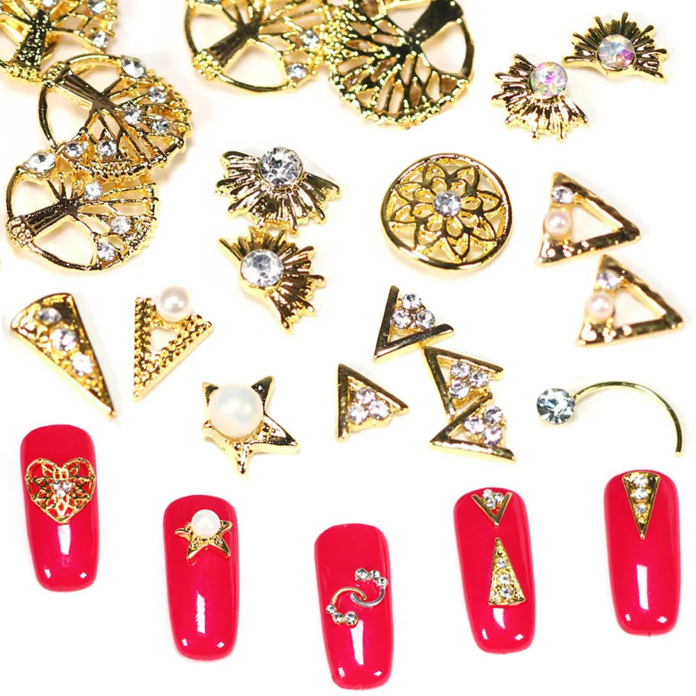 10 Pcs/bag Nail Accessories Alloy Decoration Bling Rhinestone Charm Glitter Tips DIY Nail Accessories @ME88
10 Pcs/bag Nail Accessories Alloy Decoration Bling Rhinestone Charm Glitter Tips DIY Nail Accessories @ME88