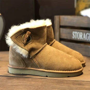 Winter new warm wool one short tube snow boots thick bottom comfortable high quality women's boots.
Winter new warm wool one short tube snow boots thick bottom comfortable high quality women's boots.