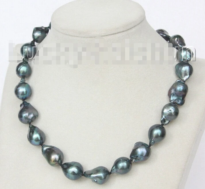 ZH657 L90 FREE shipping>>>>>>NEW 17" 20mm Baroque black-blue Reborn keshi pearls necklace j10364
ZH657 L90 FREE shipping>>>>>>NEW 17" 20mm Baroque black-blue Reborn keshi pearls necklace j10364