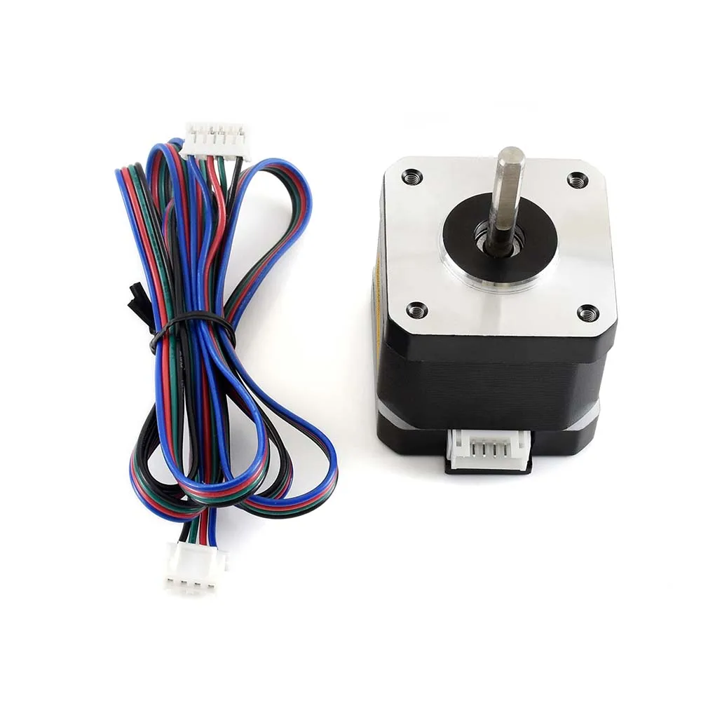 Waveshare Two-Phase Stepper Motor SM24240 1.8 degree Step Angle 1.7A/Phase compatible with SMD258C Stepper Motor Hat
Waveshare Two-Phase Stepper Motor SM24240 1.8 degree Step Angle 1.7A/Phase compatible with SMD258C Stepper Motor Hat
