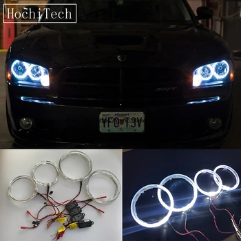 HochiTech Cree LED Chip Light Guide Angel Eyes Kit White Halo Ring daytime light with Dimmer Fuction for Dodge Charger 2005-2010 
HochiTech Cree LED Chip Light Guide Angel Eyes Kit White Halo Ring daytime light with Dimmer Fuction for Dodge Charger 2005-2010