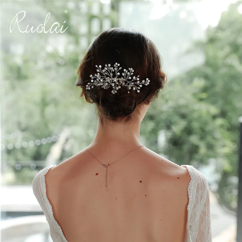 Luxury Wedding Hair Comb Rhinestone Crystal Beaded Wedding Accessories Pearls Bridal Headpiece Tiara Jewelry for Women HD51
Luxury Wedding Hair Comb Rhinestone Crystal Beaded Wedding Accessories Pearls Bridal Headpiece Tiara Jewelry for Women HD51