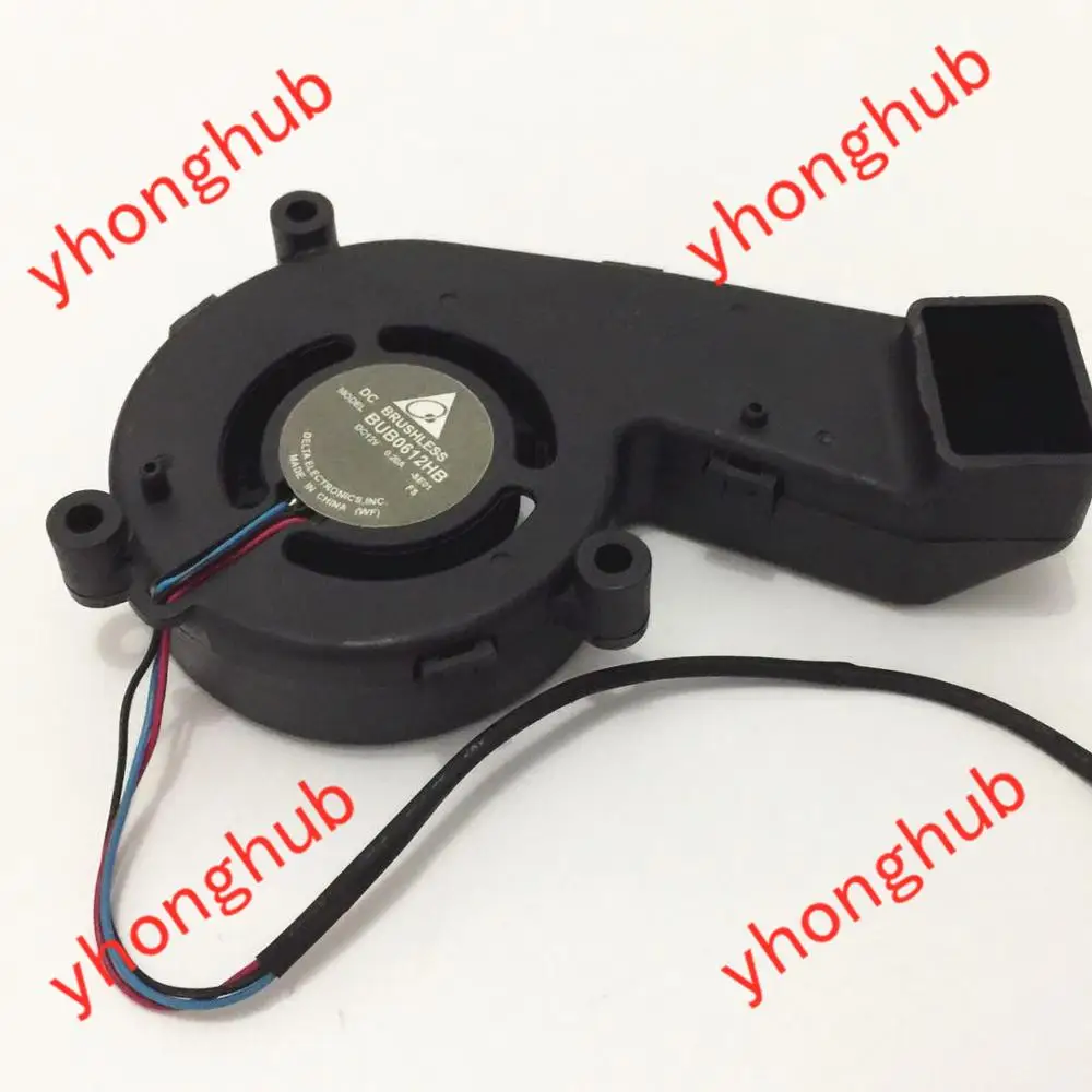 3-проводной охлаждающий вентилятор для серверного проектора Delta Electronics BUB0612HB D825mX DC 12 В 0.20A
3-проводной охлаждающий вентилятор для серверного проектора Delta Electronics BUB0612HB D825mX DC 12 В 0.20A
