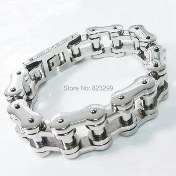20MM Huge&Heavy Mens Boys Silver Motorbike Chain Fashion Jewerly 316L Stainless Steel 2014 Newest Biker Bangle Bracelet
20MM Huge&Heavy Mens Boys Silver Motorbike Chain Fashion Jewerly 316L Stainless Steel 2014 Newest Biker Bangle Bracelet