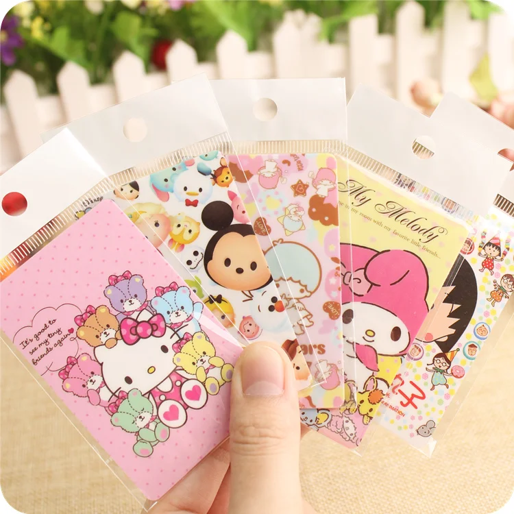 1pc Cute my melody Mickey San-x Sumikko Stickers for credit card Bus Card Stickers gifts for girls
1pc Cute my melody Mickey San-x Sumikko Stickers for credit card Bus Card Stickers gifts for girls