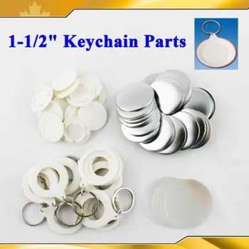 1-1/2" 37mm 100 Sets Plastic KeyChain Badge Button Supply Materials for Pro Badge Button Maker
1-1/2" 37mm 100 Sets Plastic KeyChain Badge Button Supply Materials for Pro Badge Button Maker