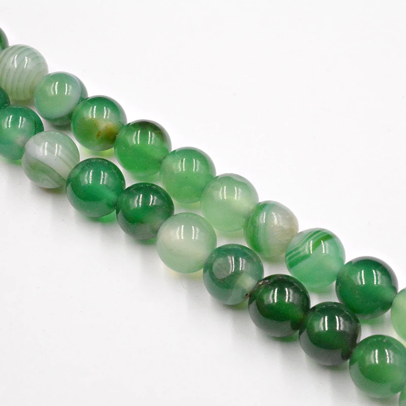 Natural Stone Green Banded Stripe Onyx Agates Beads 4-12mm Loose Beads for Jewelry Making Accessories DIY Free Shipping 15''
Natural Stone Green Banded Stripe Onyx Agates Beads 4-12mm Loose Beads for Jewelry Making Accessories DIY Free Shipping 15''