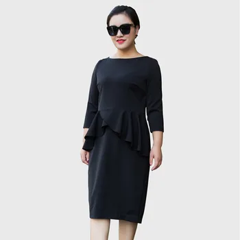CUSTOMIZE Spring New Vestido Women Casual Plus Size Bodycon Peplum Dress Ladies Faux Two Piece Slim Fit Ruffle Decoation Drsses
CUSTOMIZE Spring New Vestido Women Casual Plus Size Bodycon Peplum Dress Ladies Faux Two Piece Slim Fit Ruffle Decoation Drsses