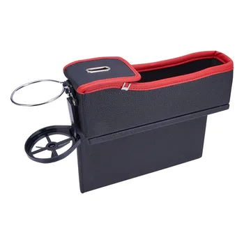 Car Storage Box Organizer Seat Gap PU Leather Case Pocket Car Seat Side Slit For Phone Coins Cigarette Keys Cards Cups Holders
Car Storage Box Organizer Seat Gap PU Leather Case Pocket Car Seat Side Slit For Phone Coins Cigarette Keys Cards Cups Holders