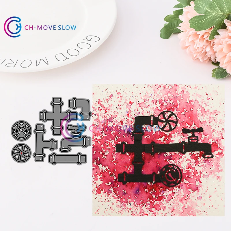 CH Faucet pipe Stencil Metal Cutting Dies For Scrapbooking Practice Hands-on DIY Album Card Craft Decoration
CH Faucet pipe Stencil Metal Cutting Dies For Scrapbooking Practice Hands-on DIY Album Card Craft Decoration