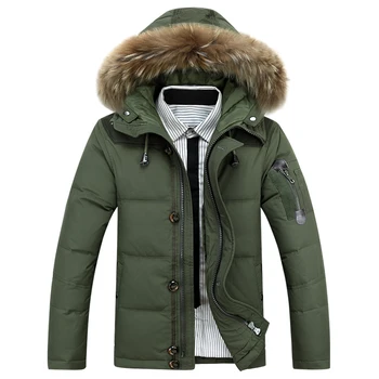 AFS JEEP Men's winter Hoodies jacket warm men overcoat parkas Winter cotton padded down coat military male coat with fur hooded
AFS JEEP Men's winter Hoodies jacket warm men overcoat parkas Winter cotton padded down coat military male coat with fur hooded