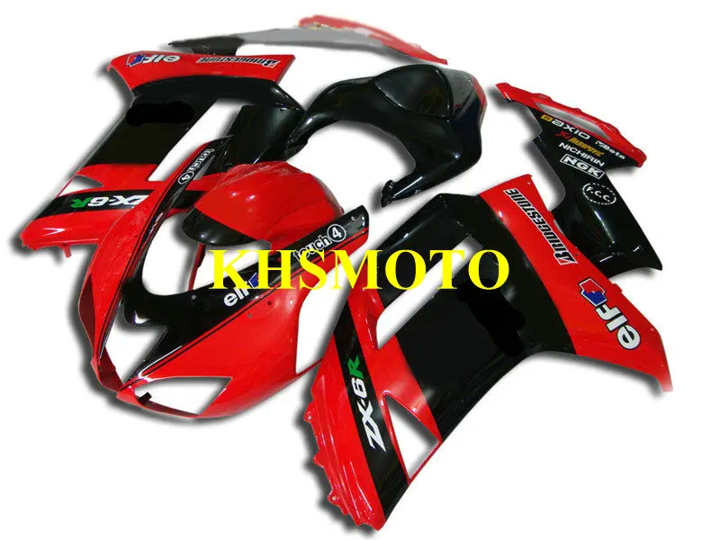 Motorcycle Fairing Kit for KAWASAKI Ninja ZX6R 636 07 08 ZX 6R 2007 2008 zx6r ABS Hot Red Gloss black Fairings set+gifts KT55
Motorcycle Fairing Kit for KAWASAKI Ninja ZX6R 636 07 08 ZX 6R 2007 2008 zx6r ABS Hot Red Gloss black Fairings set+gifts KT55