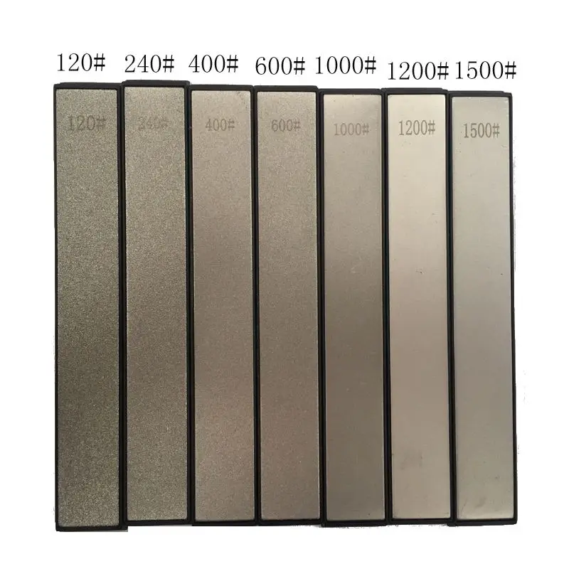 Mrosaa 240 400 600 1000 grit diamond knife sharpener Angle sharpening stone Whetstone Professional Knife Sharpener tool bar
Mrosaa 240 400 600 1000 grit diamond knife sharpener Angle sharpening stone Whetstone Professional Knife Sharpener tool bar