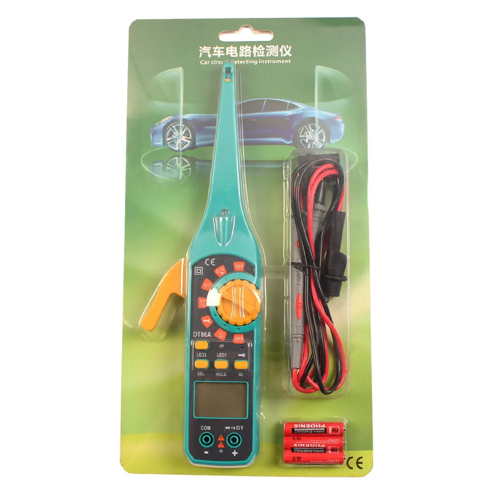 New Arrival DT-86A Automotive Battery Tester Car Digital Multimeter Vehicle Repair Tool with Probe Test | Автомобили и мотоциклы