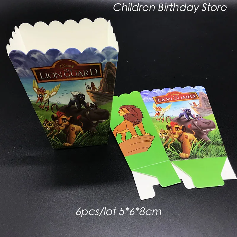 6pcs/lot Lion Guard popcorn boxes Lion Guard birthday party decorations baby shower Lion Guard popcorn case
6pcs/lot Lion Guard popcorn boxes Lion Guard birthday party decorations baby shower Lion Guard popcorn case