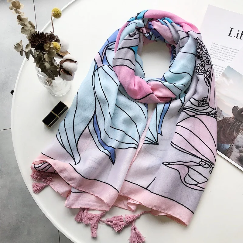 2019 Fashion Big Flower Print Tassel Scarves Shawl Long Floral Beach Scarf Wrap Hijab Wholesale 10pcs/lot Free Shipping
2019 Fashion Big Flower Print Tassel Scarves Shawl Long Floral Beach Scarf Wrap Hijab Wholesale 10pcs/lot Free Shipping