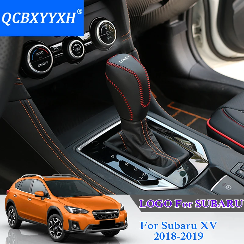 QCBXYYXH Car Styling PU Leather Gear Shift Collars Gear Shift Knob Automatic Cover For Subaru XV Impreza 2018 2019
QCBXYYXH Car Styling PU Leather Gear Shift Collars Gear Shift Knob Automatic Cover For Subaru XV Impreza 2018 2019