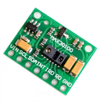 10PCS/LOT MAX30102 Heart Rate Pulse Breakout / Blood Oxygen Sensor Module MAX30100 Pulse Oximeter Heart-Rate Sensor
10PCS/LOT MAX30102 Heart Rate Pulse Breakout / Blood Oxygen Sensor Module MAX30100 Pulse Oximeter Heart-Rate Sensor