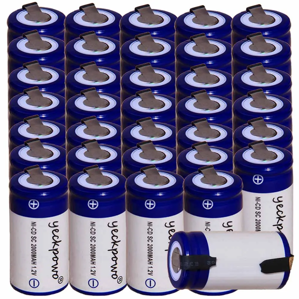 Lowest price 35 piece SC battery 1.2v batteries rechargeable 2000mAh nicd battery for power tools akkumulator
Lowest price 35 piece SC battery 1.2v batteries rechargeable 2000mAh nicd battery for power tools akkumulator