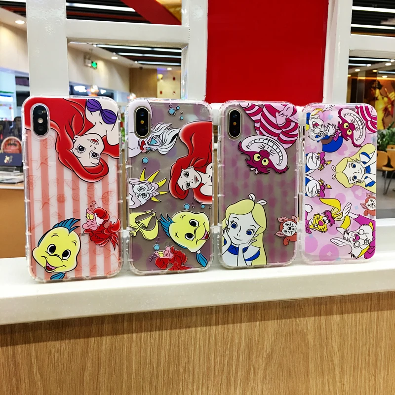 Cover for The Mermaid Alice in Wonderland Anti-Knock Air TPU Silicone Phone Case for Coque iPhone 8 7 6 6S Plus X 10 5 5S SE
Cover for The Mermaid Alice in Wonderland Anti-Knock Air TPU Silicone Phone Case for Coque iPhone 8 7 6 6S Plus X 10 5 5S SE