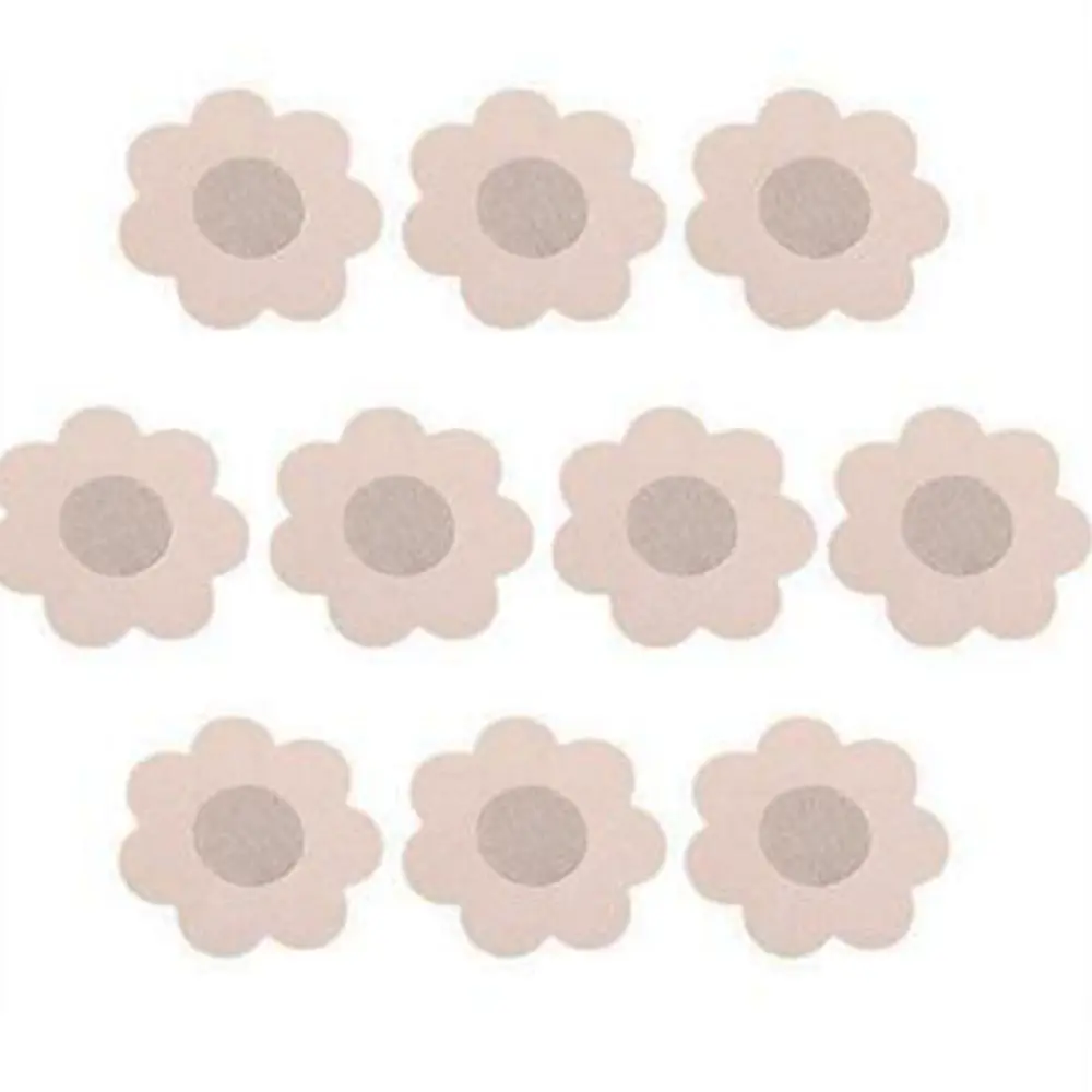 2019 New 5 Pairs Adhesive Nipple Covers Pads Body Breasts Stickers Disposable Milk Paste Anti Emptied The Chest Paste Bra Hot