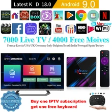 TTVBOX ใหม่ H96 MAX Android 9.0 ทีวีกล่อง IPTV 2G/16G 4G/64G RK3318 quad Core 2.4G/5G WiFi Bluetooth 4.0 4K HD Android Set Top Box(China)