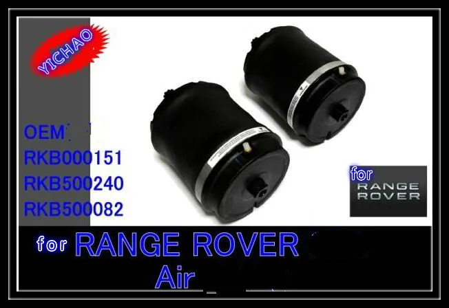 Pair Air Spring / Air Suspension For RANGE ROVER REAR Vogue 2002-2012 REAR LEFT & RIGHT AIR Rubber ASSEMBLY
Pair Air Spring / Air Suspension For RANGE ROVER REAR Vogue 2002-2012 REAR LEFT & RIGHT AIR Rubber ASSEMBLY