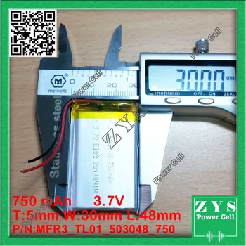 Safety Packing (Level 4)1pcs 3.7V 750mAh 503048 Lithium Polymer Li-Po Rechargeable DIY Battery For Mp3 MP4 MP5 GPS PSP
Safety Packing (Level 4)1pcs 3.7V 750mAh 503048 Lithium Polymer Li-Po Rechargeable DIY Battery For Mp3 MP4 MP5 GPS PSP