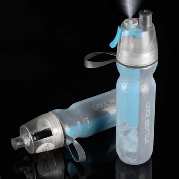 New Cold Storage Water Bottle Double-deck Spray Sports Bottle Bike bicycle Bottles Handy Portable Plastic Water Bottles U0036
New Cold Storage Water Bottle Double-deck Spray Sports Bottle Bike bicycle Bottles Handy Portable Plastic Water Bottles U0036