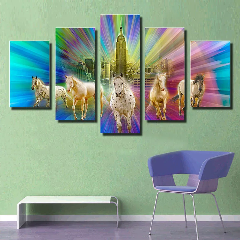horse animal diy diamond painting cross stitch 5 Piece Wall Art Picture Decoration Pictures 3D Diamond Mosaic Hot Sale Style
horse animal diy diamond painting cross stitch 5 Piece Wall Art Picture Decoration Pictures 3D Diamond Mosaic Hot Sale Style