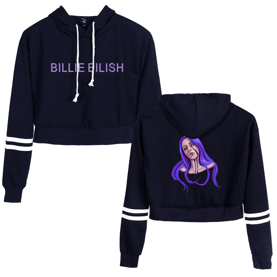Fashion Street Bodycon Pullovers Sweatshirt BILIE EILISH Hip Hop Casual Popular cute cool Kpop Sports Navel Hoodies Sweatshirt
Fashion Street Bodycon Pullovers Sweatshirt BILIE EILISH Hip Hop Casual Popular cute cool Kpop Sports Navel Hoodies Sweatshirt