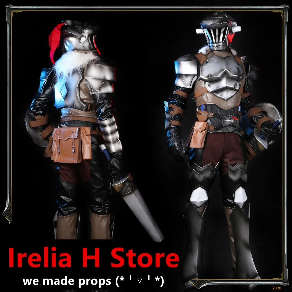Goblin Slayer Anime Cosplay Costume hemlet armors sword Full Set can custom sizing made Halloween costume gift
Goblin Slayer Anime Cosplay Costume hemlet armors sword Full Set can custom sizing made Halloween costume gift