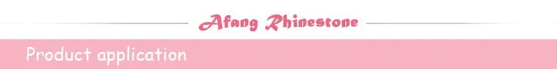 rhinestone application