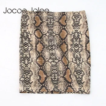 Jocoo Jolee Women Sexy High Waist Skinny Skirts Tight Snake Print Slim Mini Pencil Skirt Bodycon Zipper Side Bottom Wear Skirts
Jocoo Jolee Women Sexy High Waist Skinny Skirts Tight Snake Print Slim Mini Pencil Skirt Bodycon Zipper Side Bottom Wear Skirts