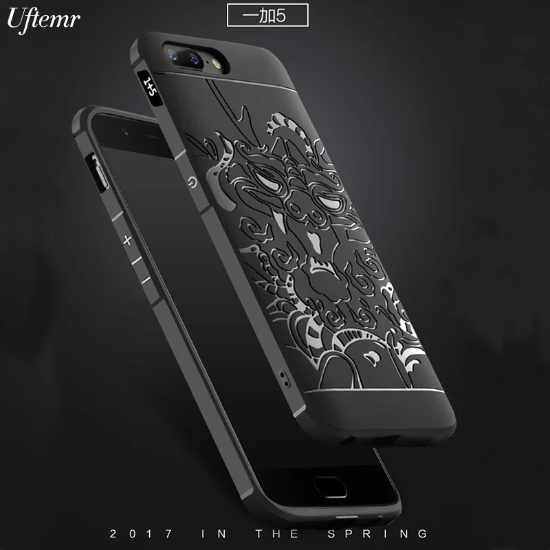Uftemr Case for Oneplus 5T Ultra thin 3D Dragon Soft Silicon cover original one plus 5 T 6 case coque oneplus 5 case accessories
Uftemr Case for Oneplus 5T Ultra thin 3D Dragon Soft Silicon cover original one plus 5 T 6 case coque oneplus 5 case accessories