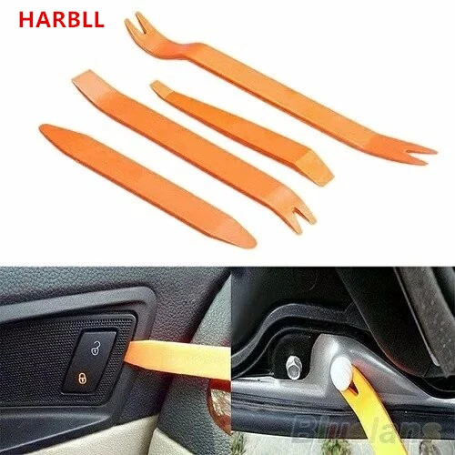 HARBLL 4PCS Car DVD CD Interior Trim Panel Dashboard Plastic fastenersInstallation Removal Pry Stereo Refit Tool
HARBLL 4PCS Car DVD CD Interior Trim Panel Dashboard Plastic fastenersInstallation Removal Pry Stereo Refit Tool