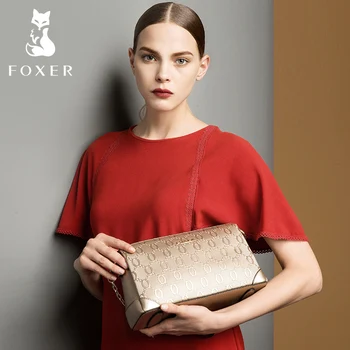 FOXER Women Leather Shoulder Bags Female Hight Quality Cowhide Crossbody Bag Fashion Messenger Bags for Woman
FOXER Women Leather Shoulder Bags Female Hight Quality Cowhide Crossbody Bag Fashion Messenger Bags for Woman