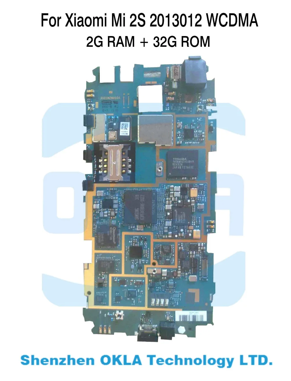 1pcs For Xiaomi 2S Mi2S Mi 2S 2SW 2013012 WCDMA 32GB Mainboard Motherboard Logic Board Replacement from original phone
1pcs For Xiaomi 2S Mi2S Mi 2S 2SW 2013012 WCDMA 32GB Mainboard Motherboard Logic Board Replacement from original phone