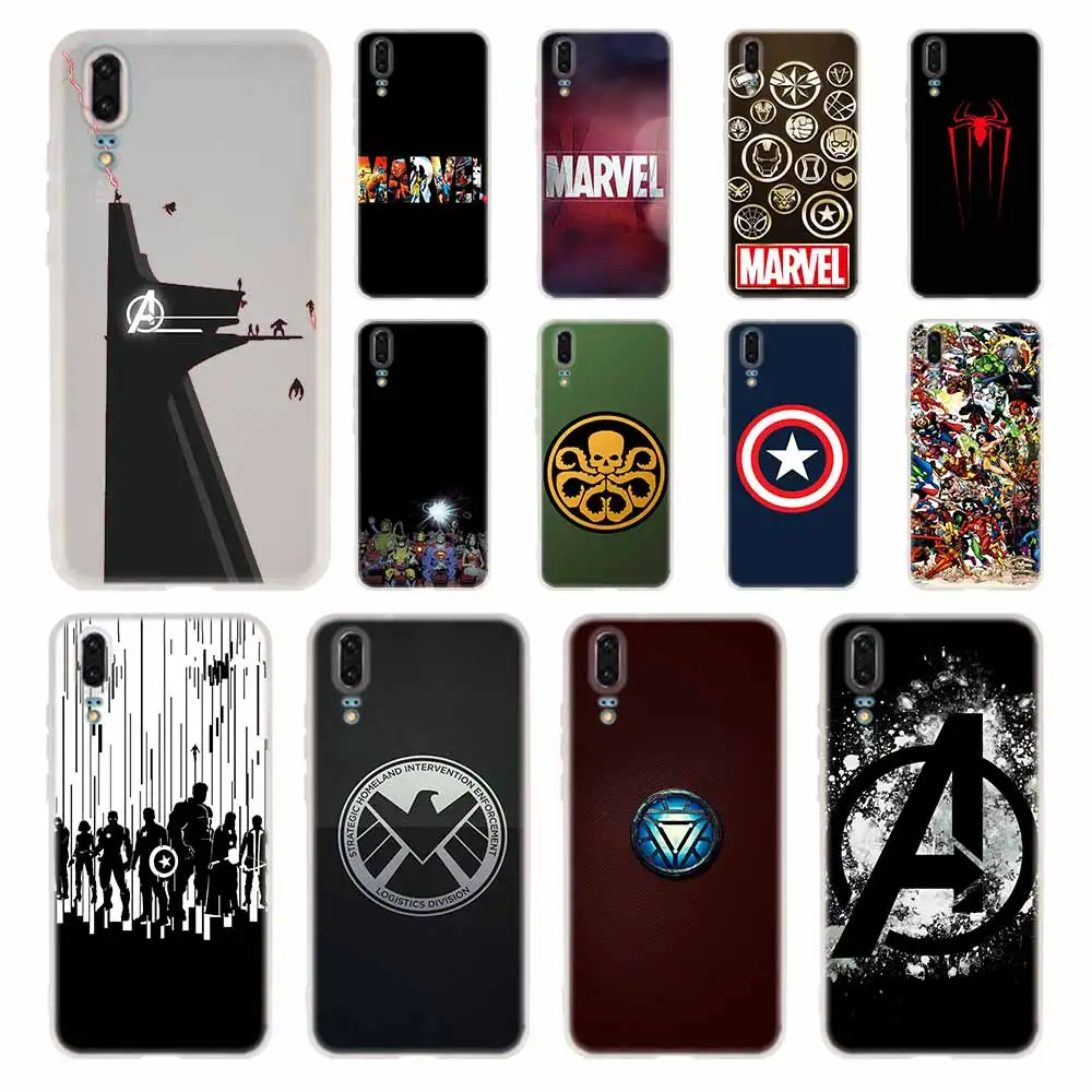 Marvel Super hero logo Phone Case For Huawei P8 P9 Lite 2017 P10 P20 P30 Lite Plus Pro P Smart 2019 Cover Soft Cover
Marvel Super hero logo Phone Case For Huawei P8 P9 Lite 2017 P10 P20 P30 Lite Plus Pro P Smart 2019 Cover Soft Cover