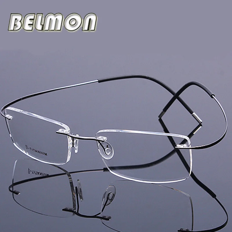 Pure Titanium Spectacle Frame Men Women Rimless Ultra-light Eyeglasses Computer Optical Glasses Frame For Male Clear Lens RS274
Pure Titanium Spectacle Frame Men Women Rimless Ultra-light Eyeglasses Computer Optical Glasses Frame For Male Clear Lens RS274