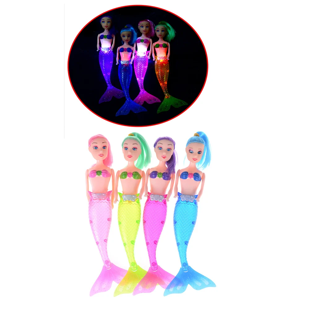 1PCS Fashion Ariel Princess Mermaid Doll With LED Light Classic 20cm High Anna Ariel's Dolls Toy For Girl Birthday Xmas Gifts
1PCS Fashion Ariel Princess Mermaid Doll With LED Light Classic 20cm High Anna Ariel's Dolls Toy For Girl Birthday Xmas Gifts