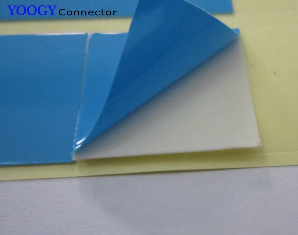 50pcs (2.0cm) 20mm*20mm Double Sided Sticky Thermal Conductive Gap Pad Mat, for LED, Transistor, DC Case,PCB with Heatsink, IC
50pcs (2.0cm) 20mm*20mm Double Sided Sticky Thermal Conductive Gap Pad Mat, for LED, Transistor, DC Case,PCB with Heatsink, IC
