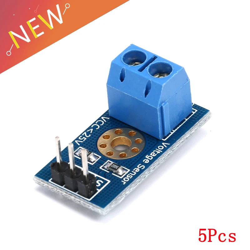 5Pcs/lot Smart Electronics DC 0-25V Standard Voltage Sensor Module Test Electronic Bricks Smart Robot for arduino Diy Kit
5Pcs/lot Smart Electronics DC 0-25V Standard Voltage Sensor Module Test Electronic Bricks Smart Robot for arduino Diy Kit