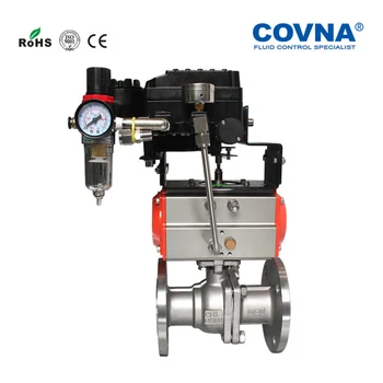 5 inch Pneumatic Flange Ball Valve Spring Returned with 4-20mA Positioner Stainless Steel 304 GB Standard Flange PTFE Seat
5 inch Pneumatic Flange Ball Valve Spring Returned with 4-20mA Positioner Stainless Steel 304 GB Standard Flange PTFE Seat