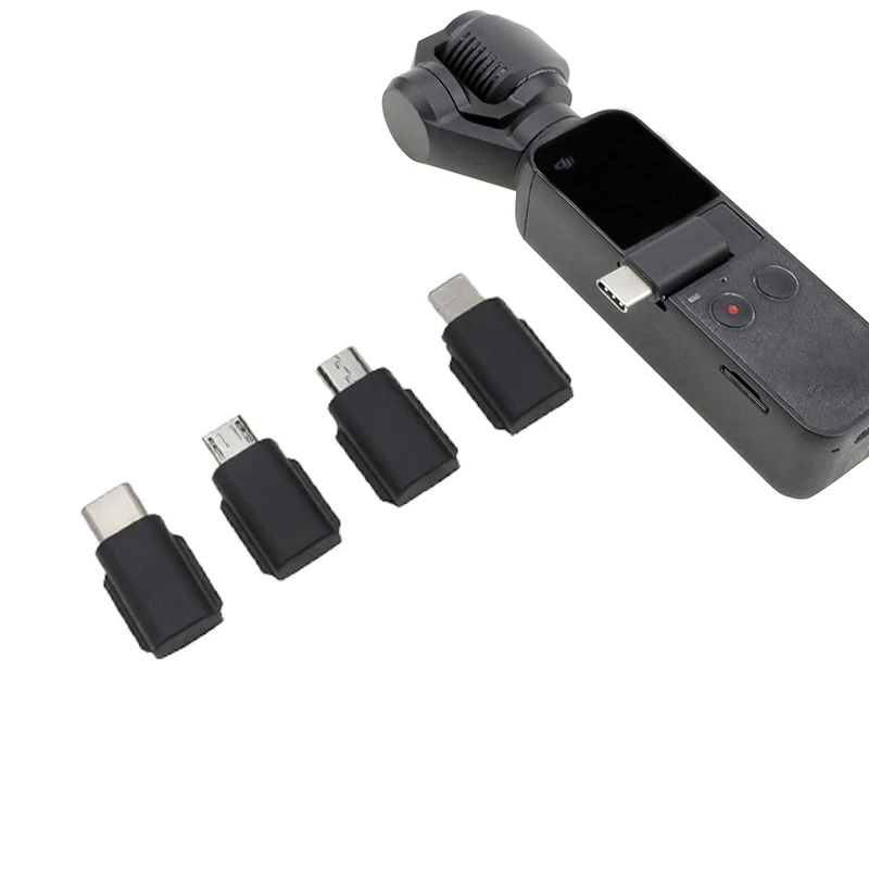 Mobile Phone Adapter USB android micro type-c port Conversion head for dji Osmo Pocket camera Handheld gimabl
Mobile Phone Adapter USB android micro type-c port Conversion head for dji Osmo Pocket camera Handheld gimabl