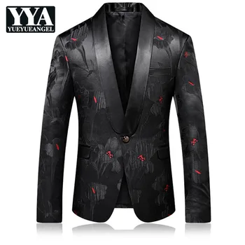 High Quality Luxury Mens Blazer New Slim Fit Wedding Dress Suit Business Man Single Button Floral Blazer Jacket Plus Size M-4XL
High Quality Luxury Mens Blazer New Slim Fit Wedding Dress Suit Business Man Single Button Floral Blazer Jacket Plus Size M-4XL
