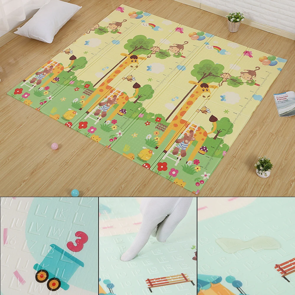 Baby Play Mat Children's Rug Game Cartoon Pattern Carpet Parent-child Interaction Baby Kids Game Crawl Mat Kids Sports Gift Rugs
Baby Play Mat Children's Rug Game Cartoon Pattern Carpet Parent-child Interaction Baby Kids Game Crawl Mat Kids Sports Gift Rugs