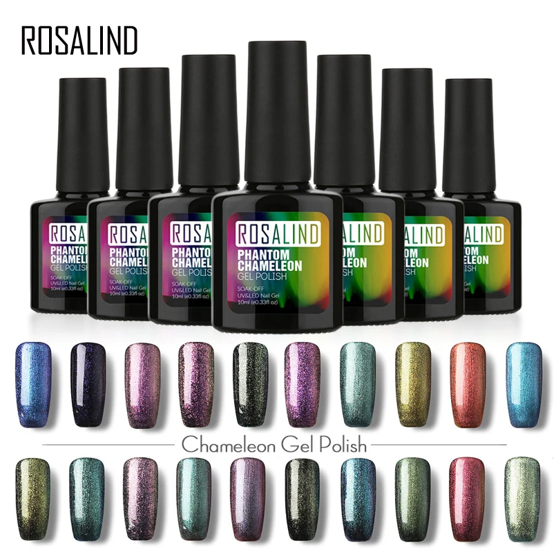 Rosalind 12Colors Chameleon Nail Gel 10ML Shimmer UV LED Soak Off Gel Nail Polish Lacquer Gel Varnish Semi Permanent Nail Polish 
Rosalind 12Colors Chameleon Nail Gel 10ML Shimmer UV LED Soak Off Gel Nail Polish Lacquer Gel Varnish Semi Permanent Nail Polish