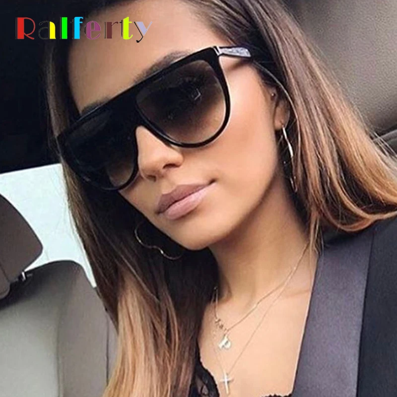 Ralferty Oversized Sunglasses Women Blogger's Sun Glasses UV400 Black Shades Big Frame Sunglass Brand Designer Eyewear F97261
Ralferty Oversized Sunglasses Women Blogger's Sun Glasses UV400 Black Shades Big Frame Sunglass Brand Designer Eyewear F97261