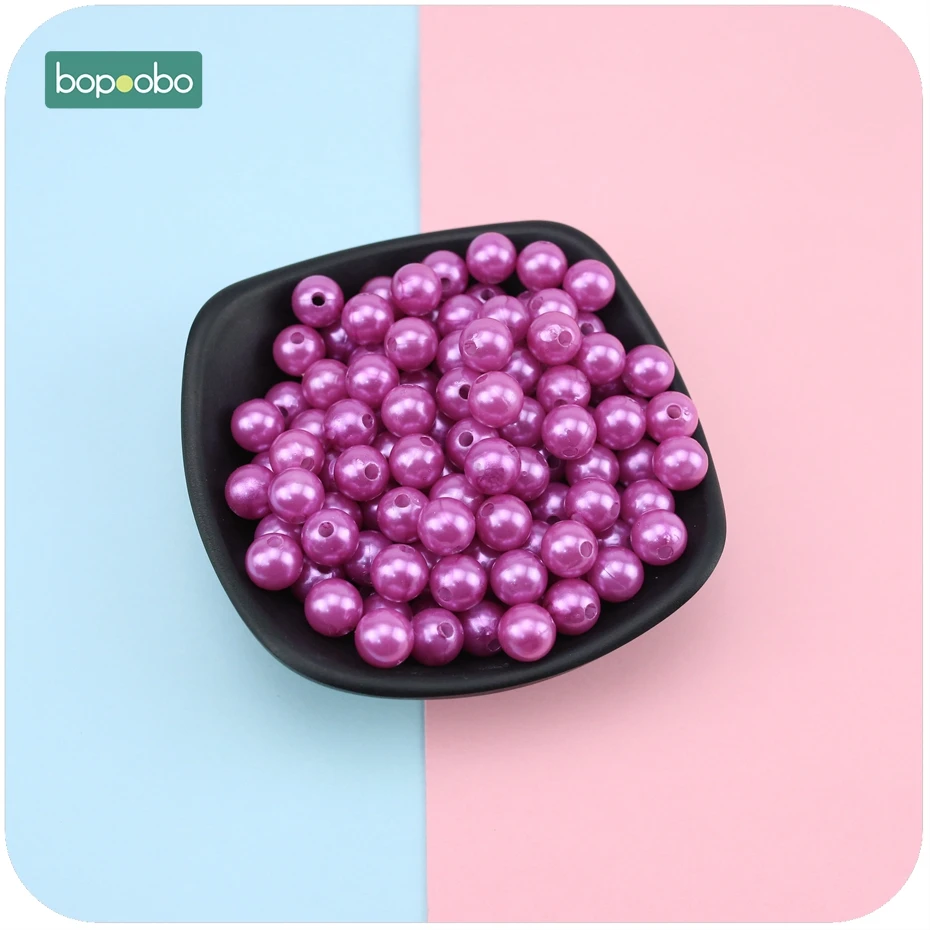 Bopoobo DIY Baby Pacifier Clip Ornament Purple Imitation Pearl Round Bead 10mm 20pc Fit Diy Crafts Necklace Jewelry Baby Teether
Bopoobo DIY Baby Pacifier Clip Ornament Purple Imitation Pearl Round Bead 10mm 20pc Fit Diy Crafts Necklace Jewelry Baby Teether